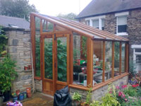 Bespoke Wooden Greenhouse frame